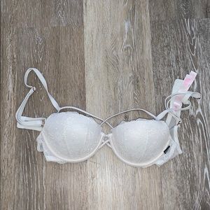 pink date push up bra